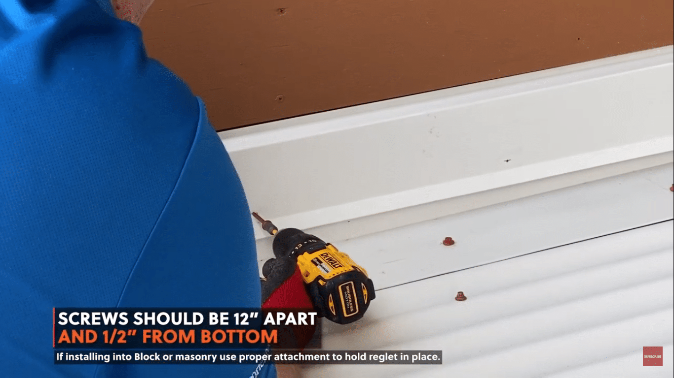 How To Install Reglet Flashing On A Metal Roof